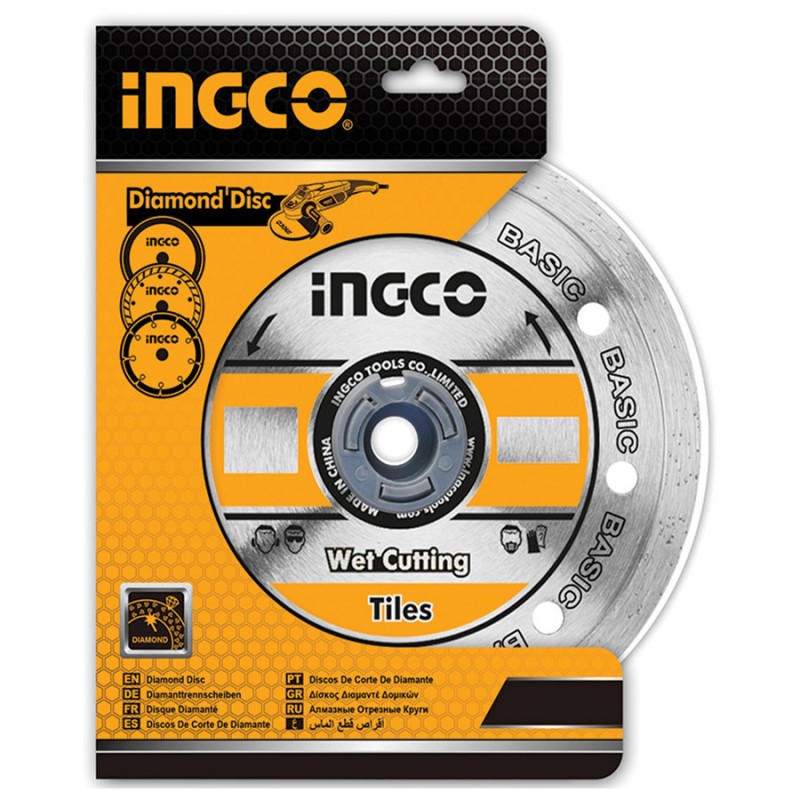 Δίσκοι κοπής δομικών υλικών 125mm Ingco DMD021252