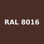 Σπρέι ακρυλικό 400ml καφέ RAL8016 Eco Service 90010/006P