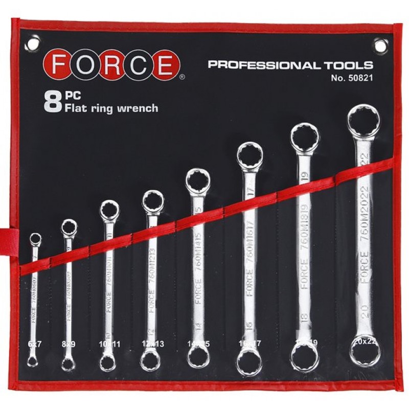 Πολύγωνα κλειδιά ίσια σετ Force 50821